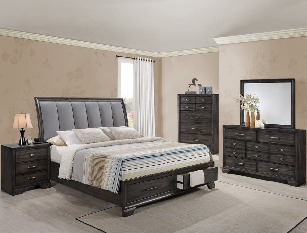 JAYMES GREY BEDROOM GROUP