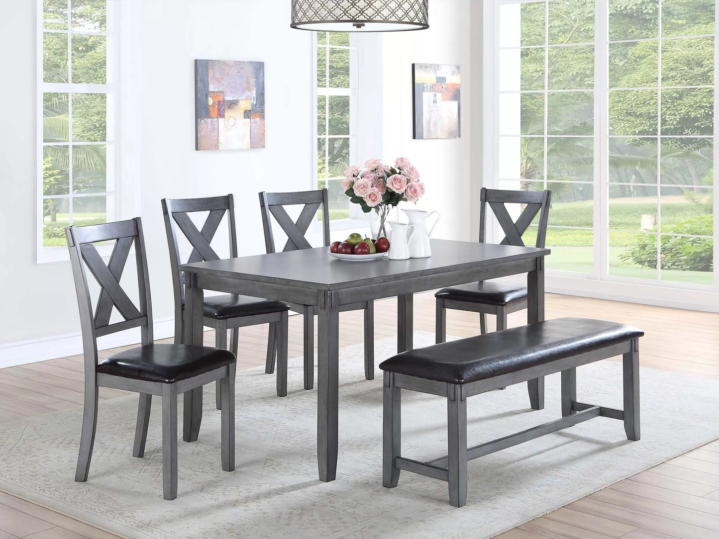 F2548 6PC DINING SET