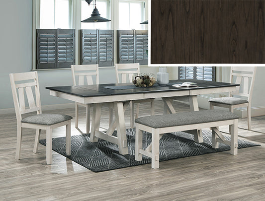 MARIBELLE CHALK GREY DINING SET
