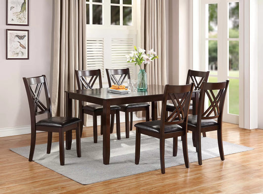 F2554 7PC DINING SET