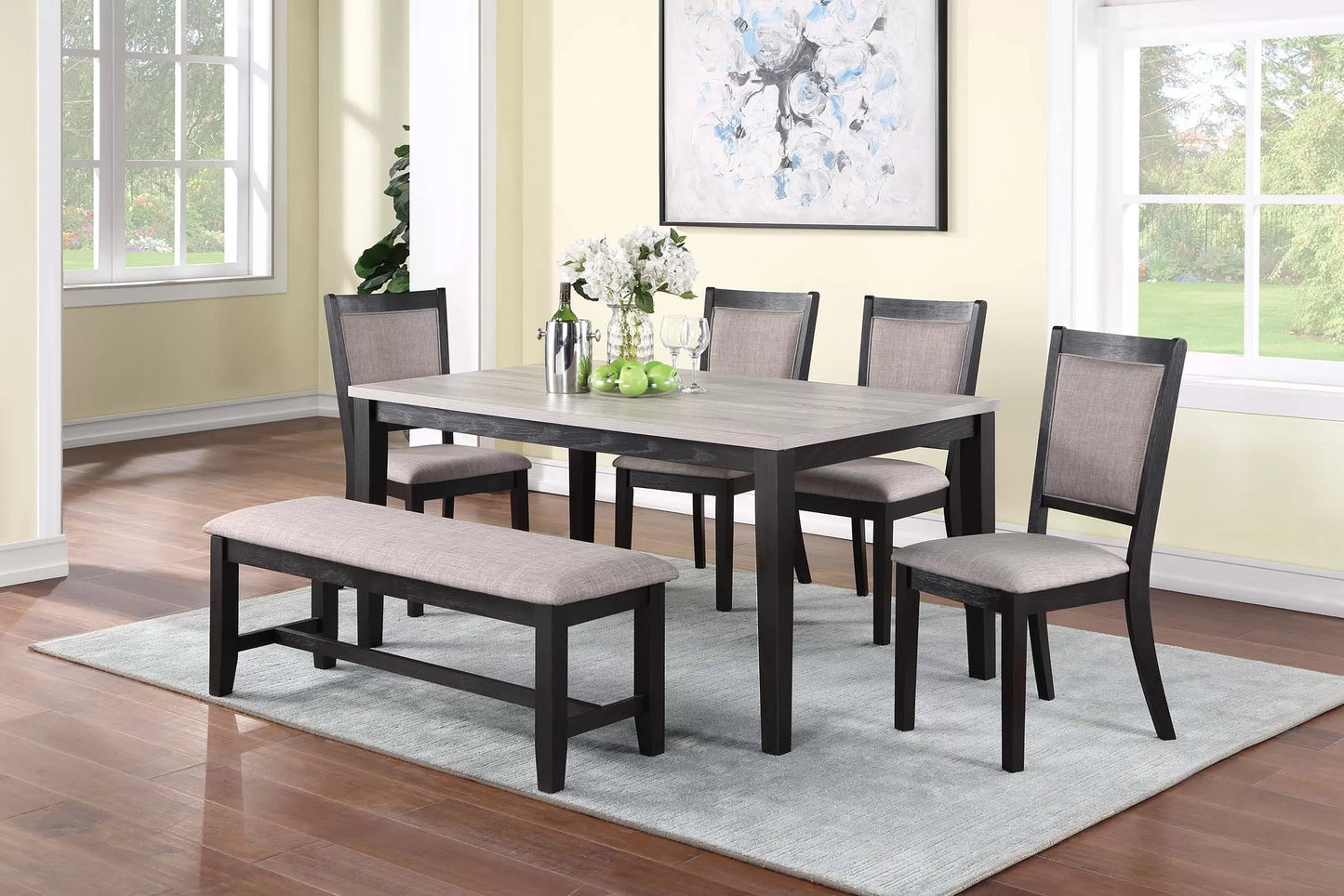 F2607 6PC DINING SET