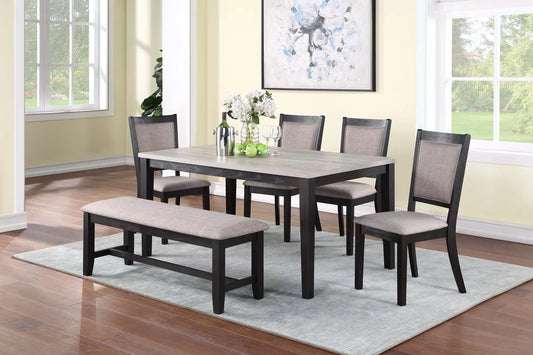 F2607 6PC DINING SET
