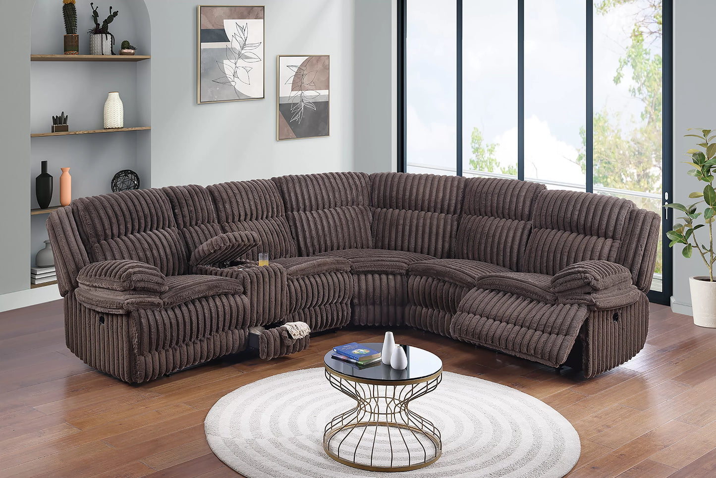 3PC POWER MOTION SECTIONAL