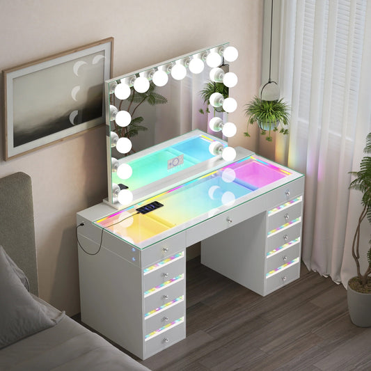 Fenair Vanity set with RGB light