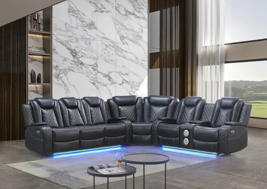 SF2827 RECLINER SECTIONAL